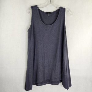 Tribal Brand Womens Thin Sweater Knit Tank Top Size Petite Small P/S Gray